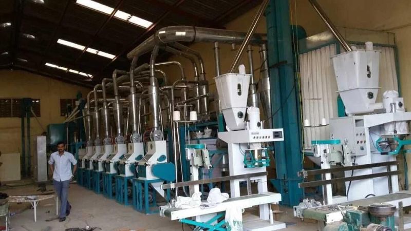 Hongdefa Best Quality 50t/24h Maize Milling Machine for Maize Flour