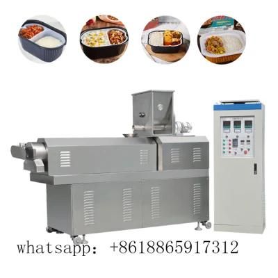 Twin Screw Artificial Fortified Rice Processing Machine