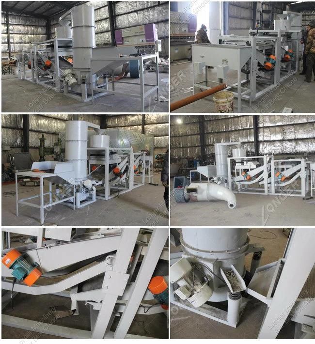 Professional Hemp Decorticator Sunflower Seeds Shelling Pumpkin Seed Hulling Machine