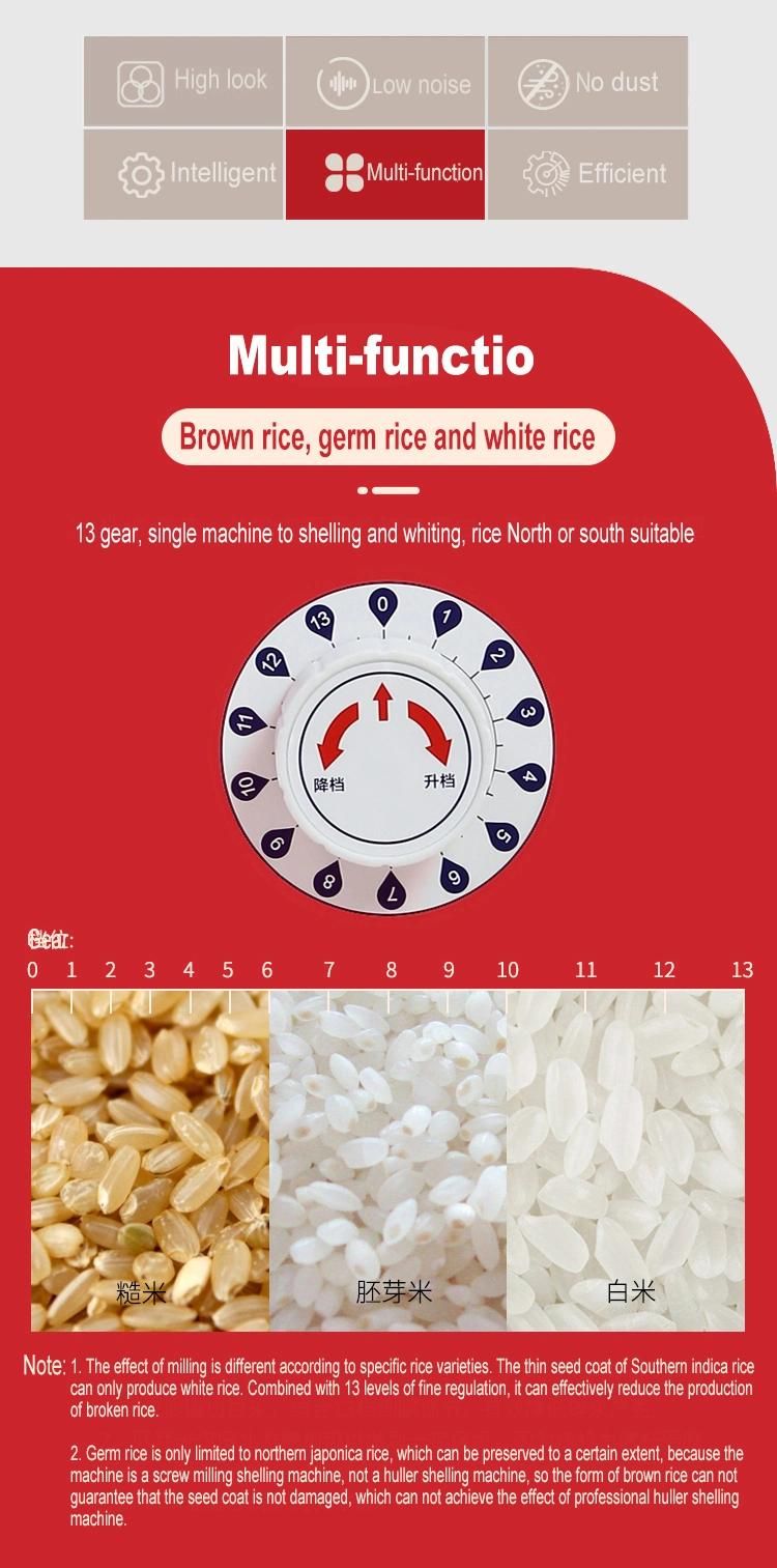 Self Service White Auto Mini Rice Mill Machine
