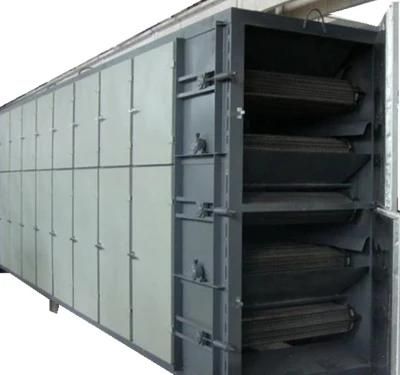 3 Layer Diesel Oil Gas Puffed Foods Drying Machine