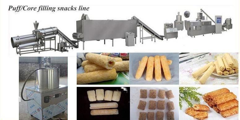 Top Sell Puffed Snacks Making Machine with Ce