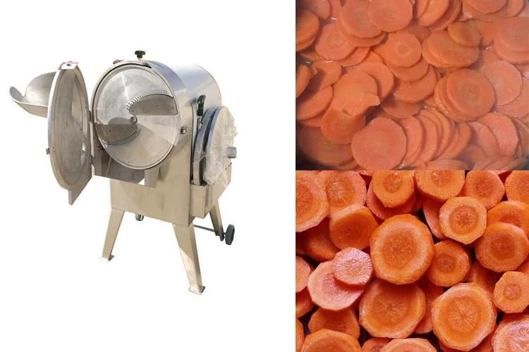 Carrots Shredder and Dicer Machinery Carrot Grinding Slicer Machine