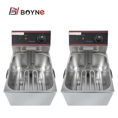 Table Top 6 Liter Commercial Stainless Steel Electric Deep Fryer