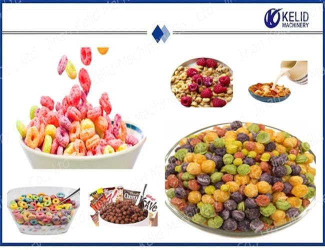 China Supplier High Quality Kelloggs Breakfast Cereals Making Machinery