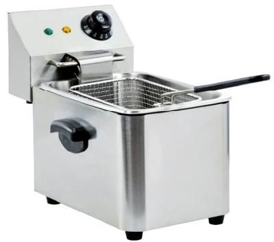 Electric Deep Fryer (1-Tank, 1-Basket)