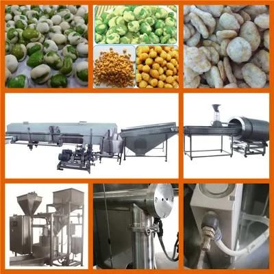 Food Coating Machine Coated Peanut Processing Line