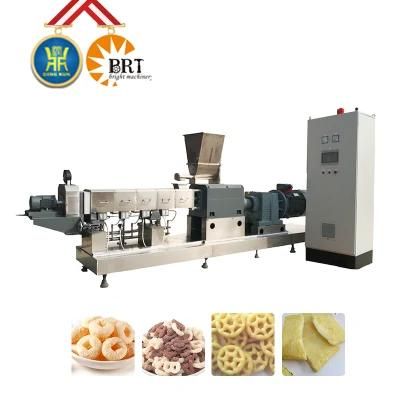 snack food puff machine maize puff snack food processing line