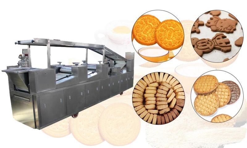 Commercial Biscuit Machine Sandwiching Biscuit Making Machine Biscuit Manufacturing Plant