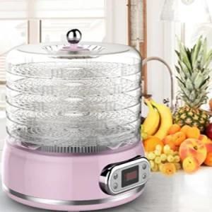 Electric Hot Air Circulation Vegetables and Fruits Dehydrator Dryer Machine with 74h Timer