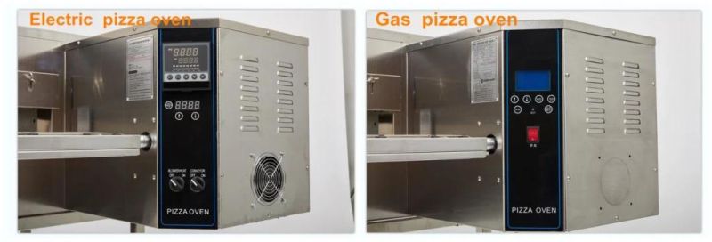 Hot Air Circulation Commercial Oven Gas Conveyor Pizza Oven