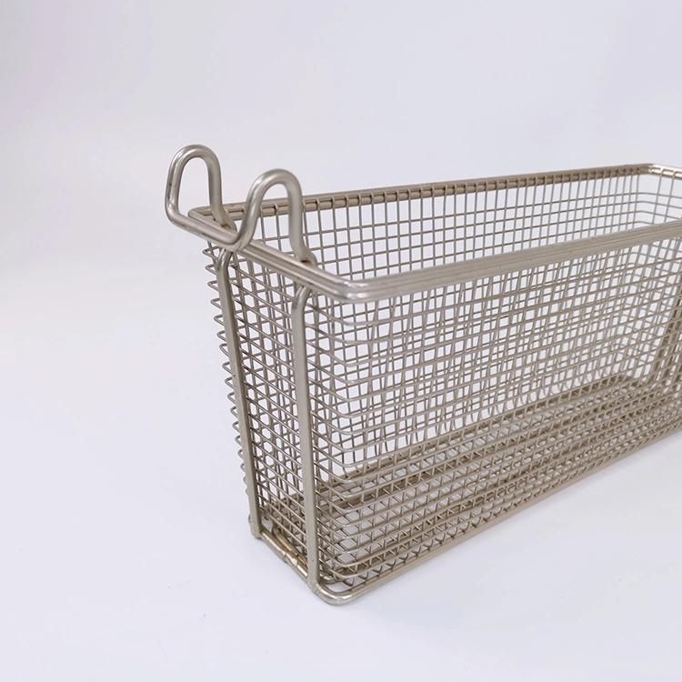 French Fries Basket Strainer Kitchen Accessories Stainless Steel Wire Mesh Fry Basket for Deep Fat Fryer