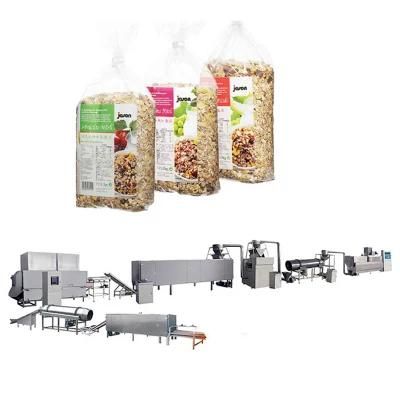 Low Consumption Automatic Breakfast Cereals Corn Flakes Making Machine