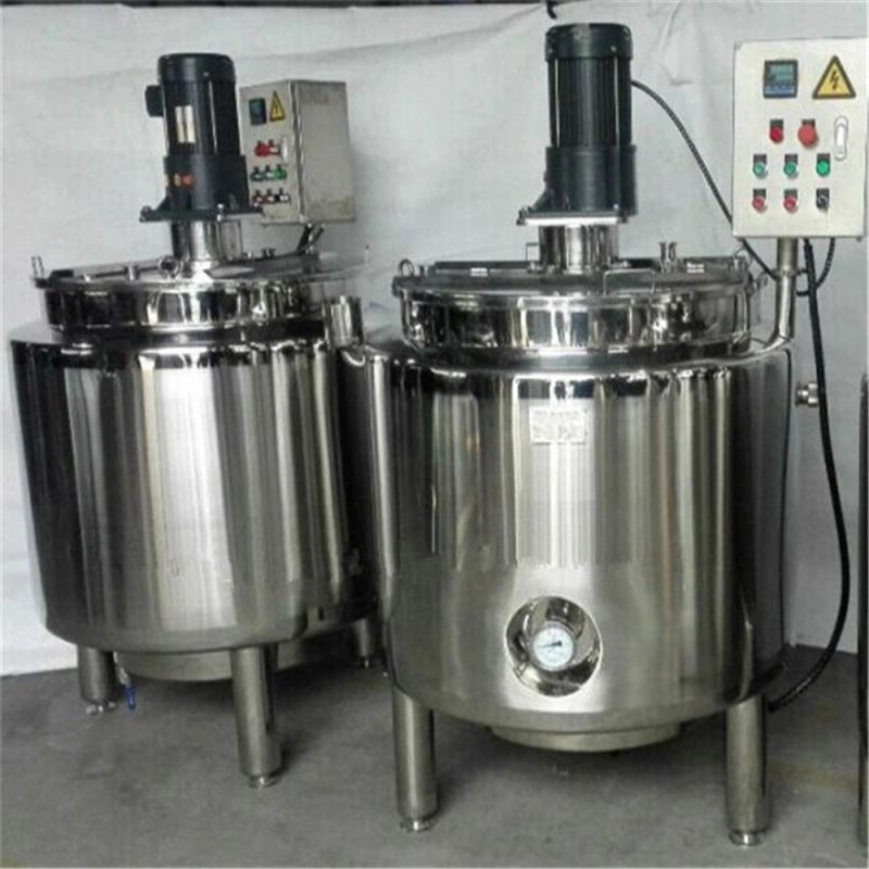 1000L Inox Electric / Steam Heating Jacketed Tank Price