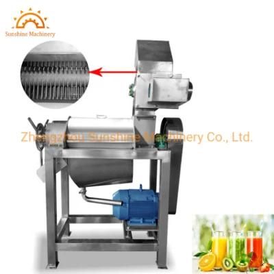 Carrot Juice Extractor Maker Making Industrial Cold Press Juicer Machine