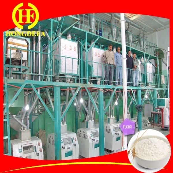 80t/D High Output Wheat Flour Mill, Super Wheat Process, Cake Flour Equipment 