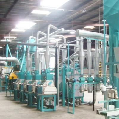 Africa Corn Flour Meal Milling Machine Corn Flour Production Line