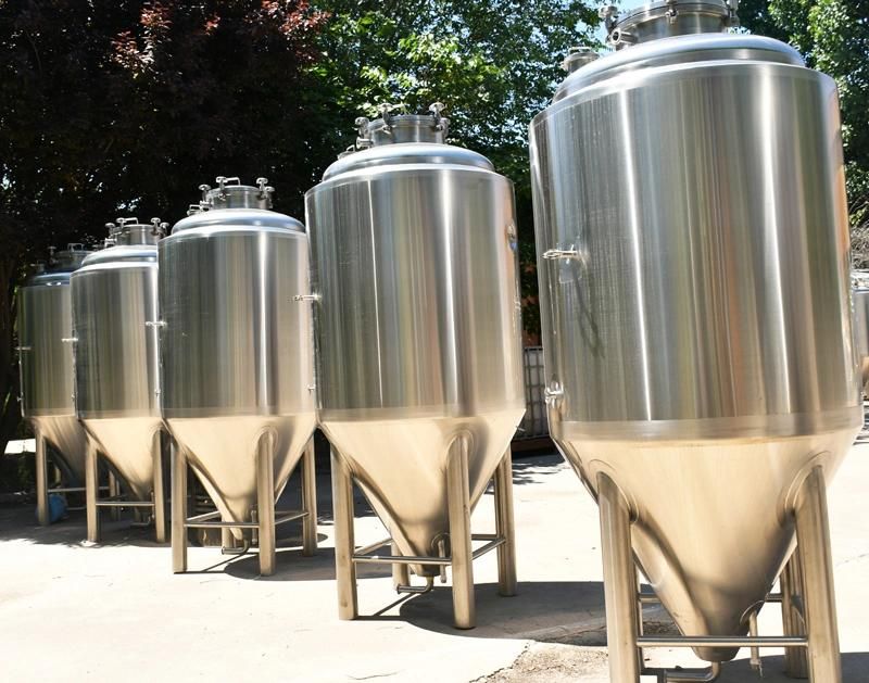 1000L SUS304 Conical Beer Fermenter