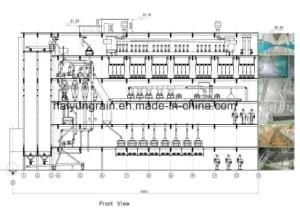 180tons of Wheat Flour Mill Machine Complete Plant