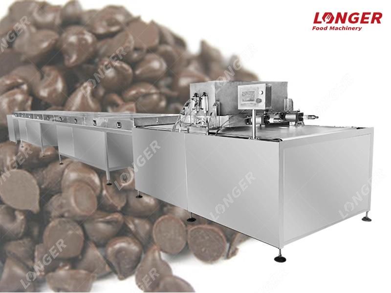 Chocolate Chips Depositor Chocolate Chip Making Machine with Cooling Tunnel