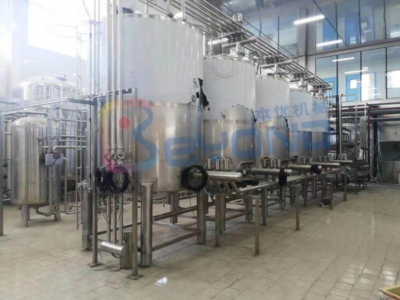 Turnkey project Milk processing equipment Dairy Production Line (500L-500000L/D)