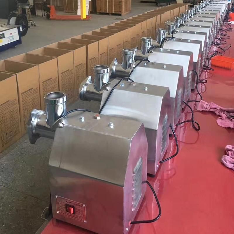 Commercial Stainless Steel Mincer Electric Mince Mincing Mutton Slicer Cutter Mini Domestic Industrial Kitchen Frozen Butchers Machine Meat Processing Grinder