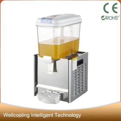 18L Single Bowl Fruit Juice Dispenser Cold Drink Machine