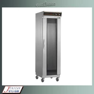 Single-Door 16 Pans Spray Bread Dough Baking Proover Steamer