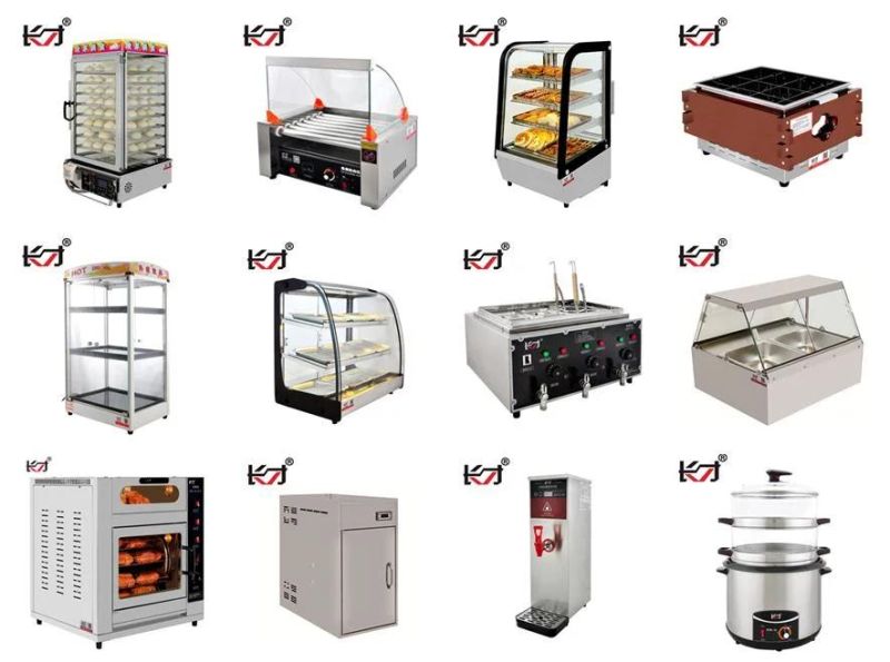 Kcj-19 Wholesale Industrial Giant Hotdog Warmer Grill Roller Machine