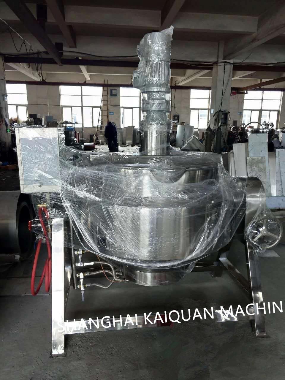 Food Grade Kq Jacketed Mixing Heating Jacketed Jam Kettle