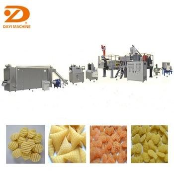 Cereals Based Papad 2D 3D Potato Pellet Snack Food Chips Extruder Machine