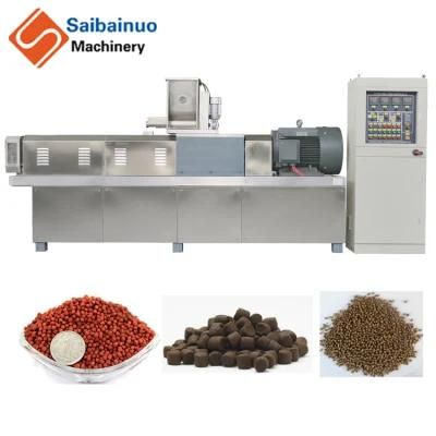 Automatic Dry Floating Sinking Animal Pet Fish Dog Cat Feed Food Pellet Processing Making ...
