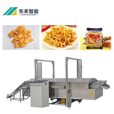 Hot Sale Electric Commercial Fried Food Frying Machine Automatic Continuous Mesh Belt ...