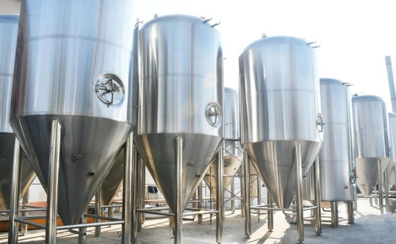 8000L Brewer Equipment Conical Tank Beer Tank Fermentation Vessel