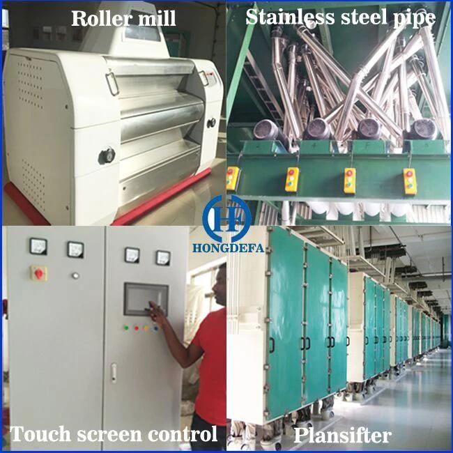 European Standard Corn Flour Mill Equipment Line