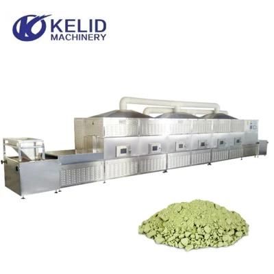 Industrial Tunnel Wasabi Powder Microwave Sterilization Drying Machine