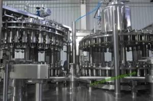 30000bph Hot Drink (Orange Juice/Milk) Washing Filling Capping Monobloc Machine