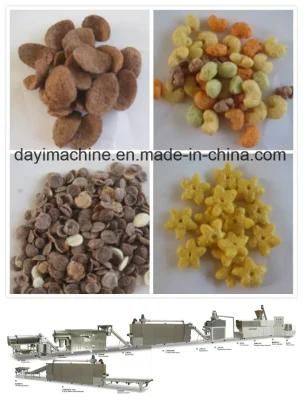 Twin Screw Extruder Corn Flakes Machine From Jinan Dayi