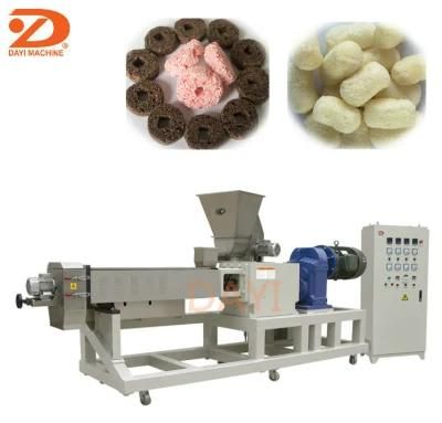 Extruded Corn Puffs Snack Making Machine with Ce