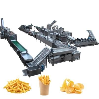 Manufacturer Potato Chips Making Equipment French Fries Machine Price