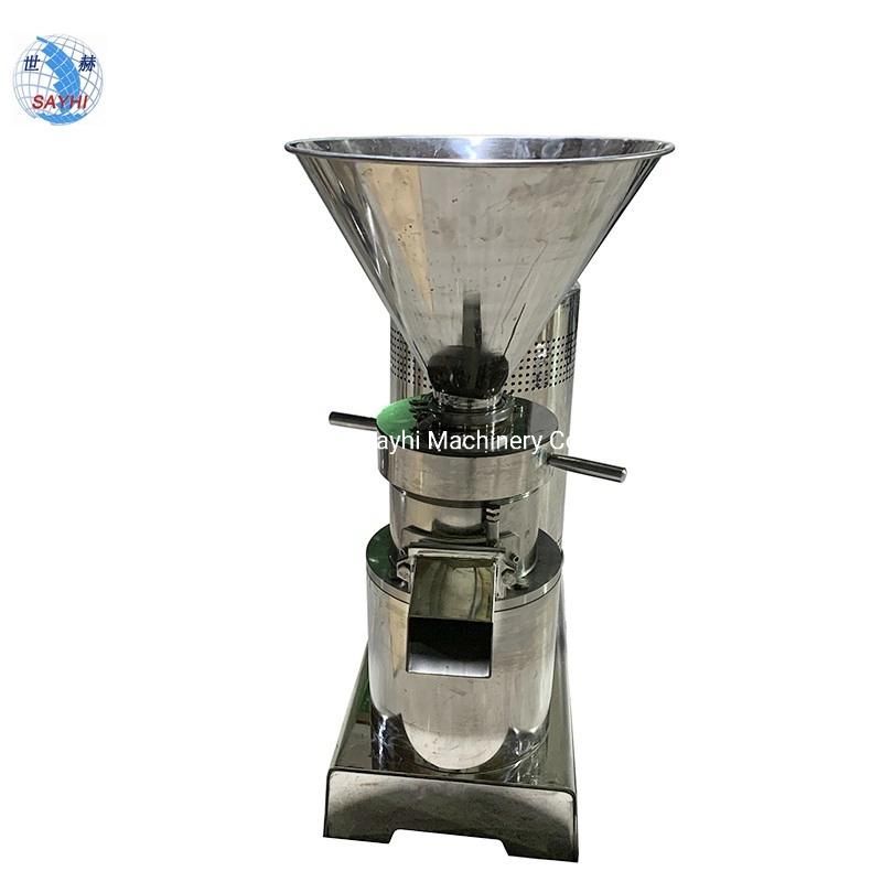 30-50 Kg/Hour Output Peanut Butter Production Stainless Steel Colloid Mill