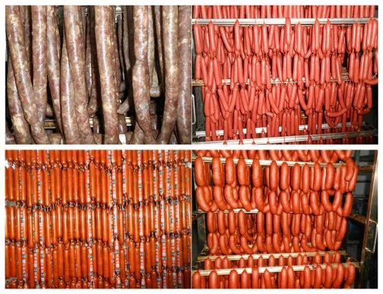 Industrial Heavy Duty Sausage Oven Smokehouse