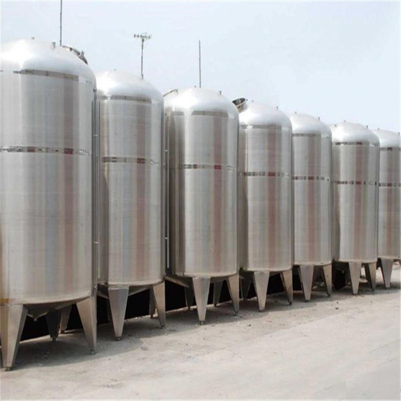 Juice Drink Storage Fermentation Buffer Holding Vacuum Pressure Tank