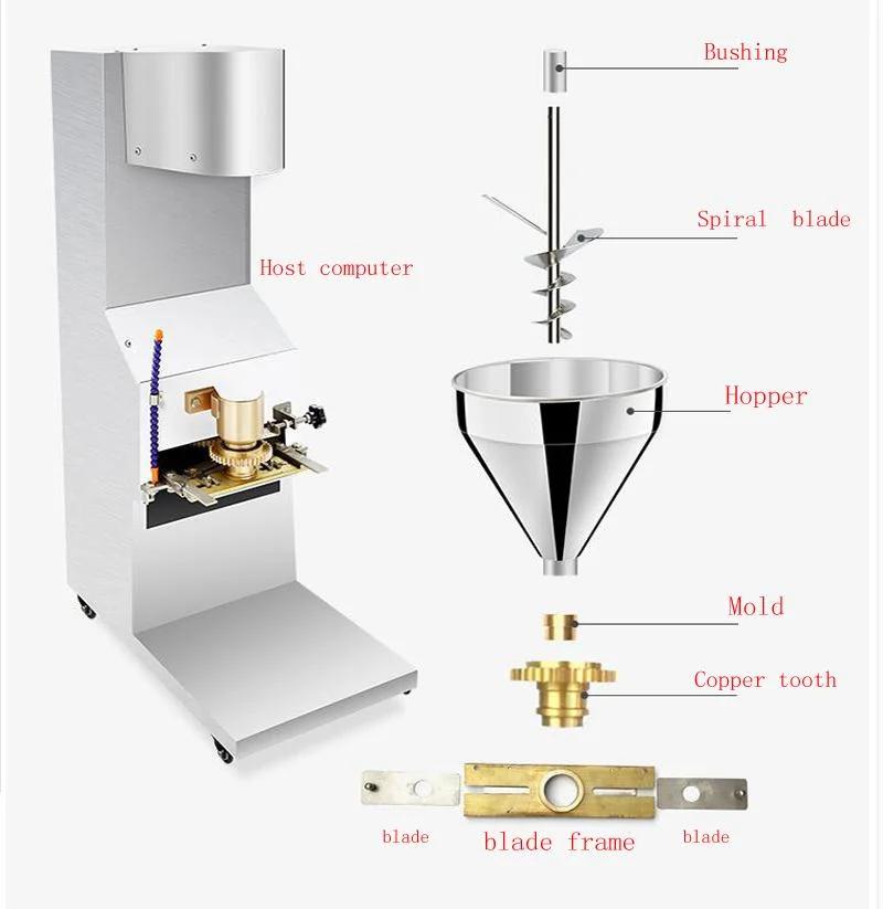 1100W Automatic Meatball Making Machine Commercial Beef Ball Rolling Forming Machine Industrial Meat Ball Maker for Sell