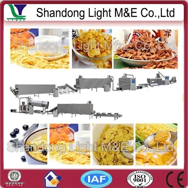 Corn Flakes Breakfast Cereals Processing Line Corn Flakes Process Machines