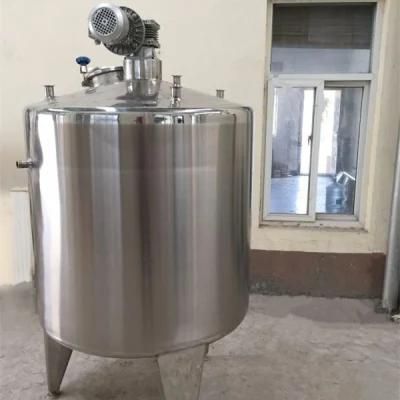 Stainless Steel Tank Food with Agitator Mixer