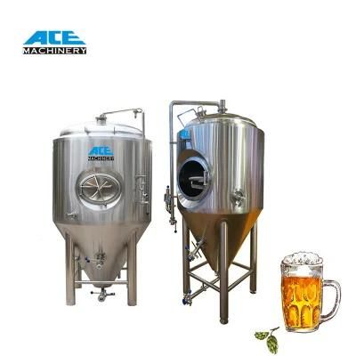 Best Price 500L 1000L Brewing Equipment Stainless Steel Red Copper Brewery Machine Craft ...