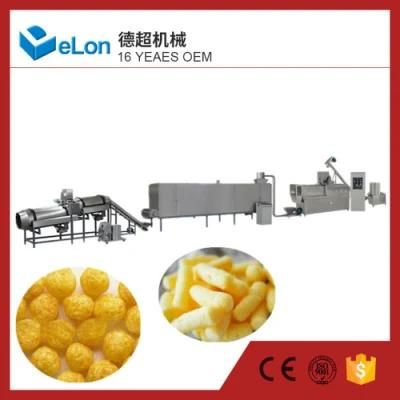 Corn Puffed Cheetos Kurkure Machinery Electric Automatic Snack Machine