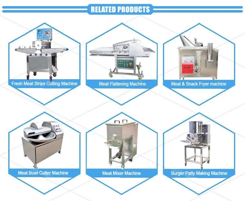 Health Safety Fresh Beef Flank Raw Fish Meat Slicer Machine for Sale