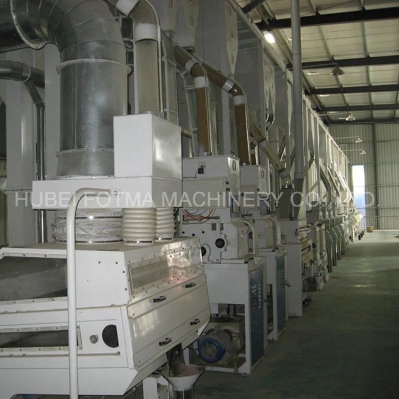 120t/D Complete Rice Milling Machinery